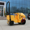 800kg Driving Vibratory Double Drum Roller With CVT Speed  